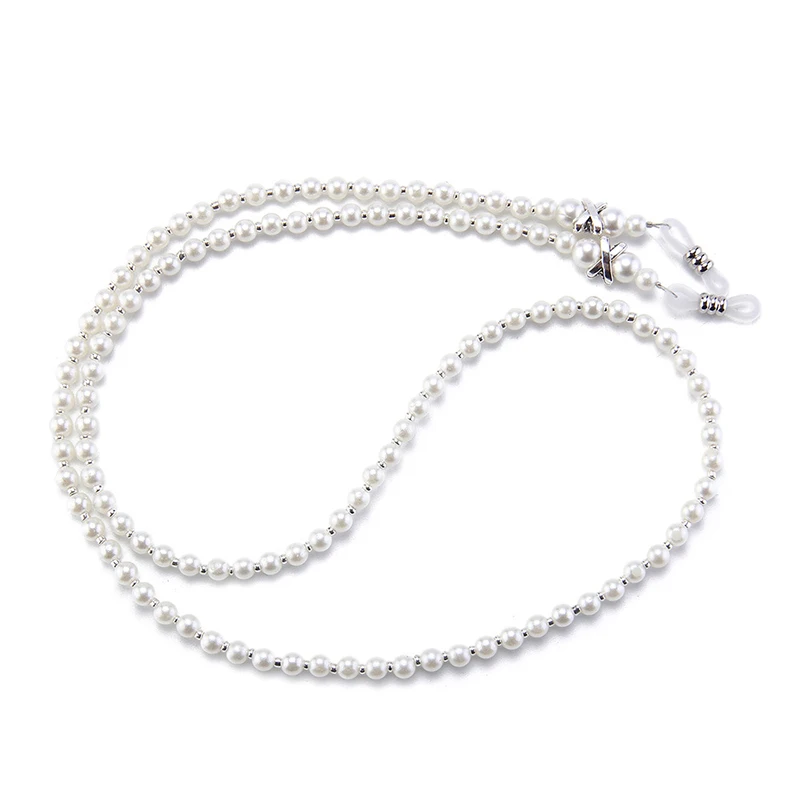 

Fashion Pearl Sunglasses Chain Wearing Neck Beaded Lanyard Cord Pearl Beaded Sunglass Reading Glasses Chain Eyewear Accessories