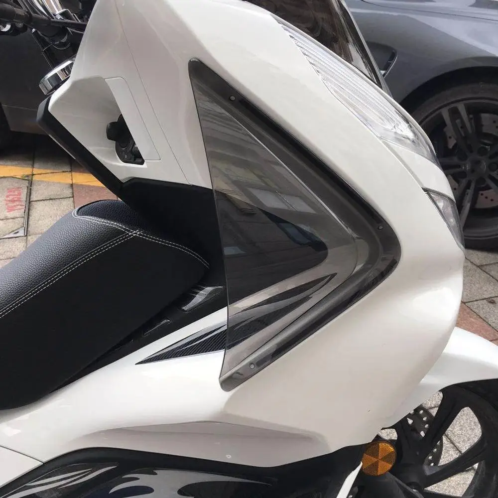 

Modified Motorcycle PC front pcx left right side leg guard legshield deflectors wind cover for honda pcx 125 150 2018 2019 2020
