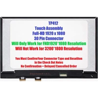 jianglun 14 0 inch fhd touch screen assembly with bezel for asus tp412