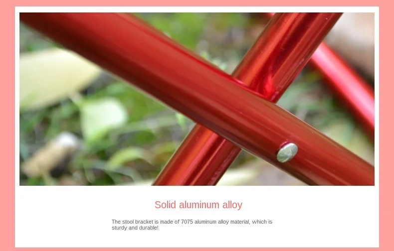 

Portable Outdoor Folding Chair Lightweight Fishing Camping Train Stool Folding Chair