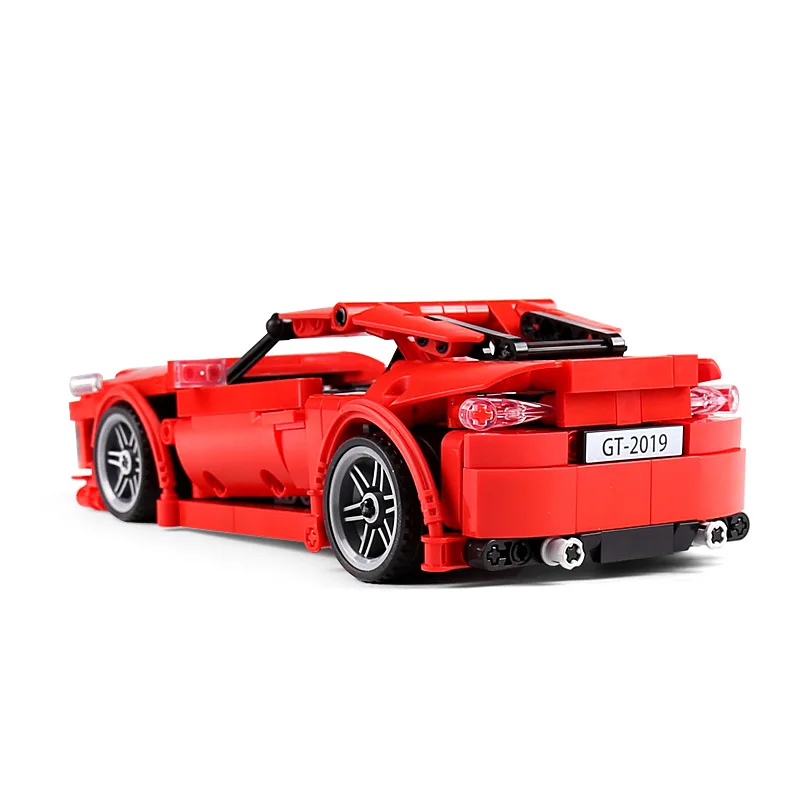 Подлинная авторизация лего Technic Creator MOC Car Initial D Toyota AE86 мультипликационный