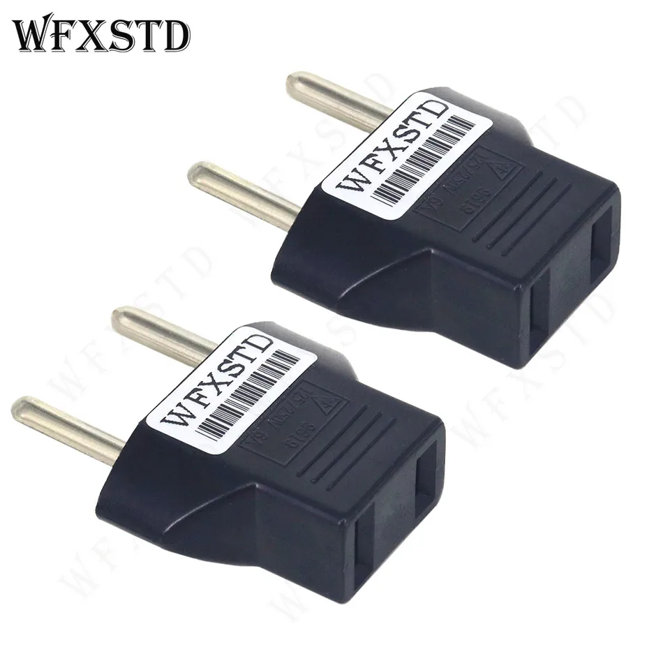 2 шт. Новый переходник из Китая в ЕС США Европу круглых разъема дорожный