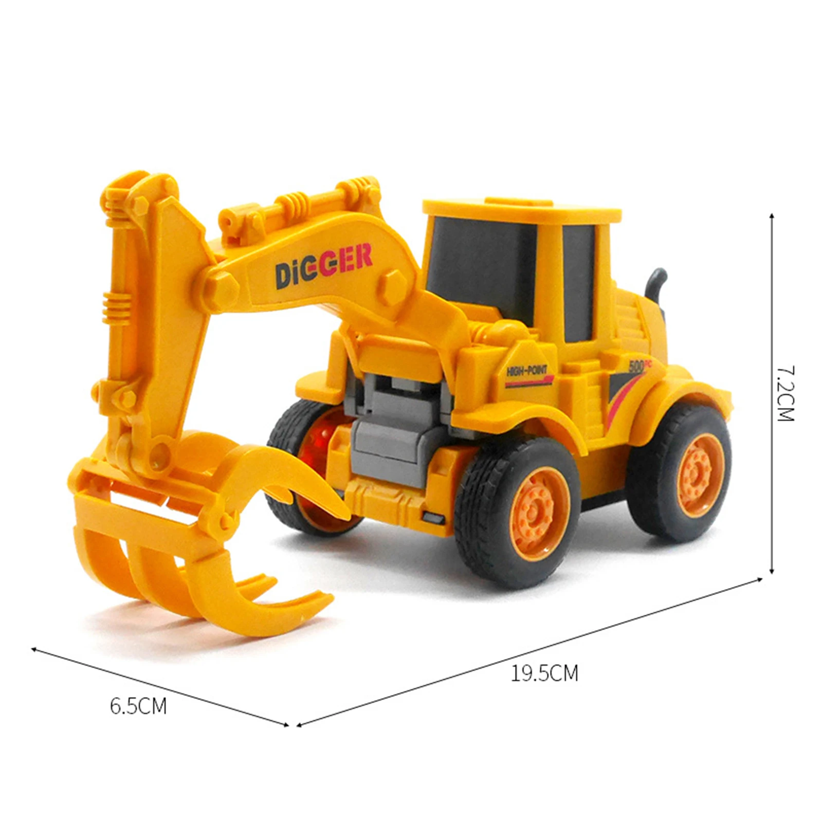 

2021 Car Model Toys Bulldozer Transforming Construction Vehicle Model Children Birthday Gifts Mini Gift For Kids Boys