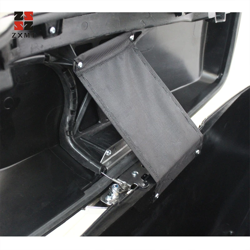 ZXMT окрашенные жесткие седельные сумки яркие черные растягивающиеся удлиненные