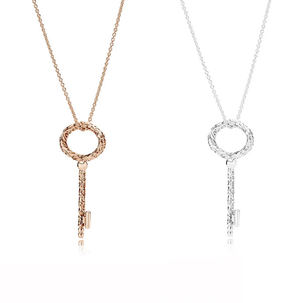 Подлинное 925 пробы Серебряное Оригинальное Королевское Европейское ожерелье с