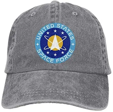 

Wholesale Hat United States Space Force Hat Unisex Cowboy Hat Does Not Pick Up The Face Shape Hat Circumference 21.6-23.2 Inches