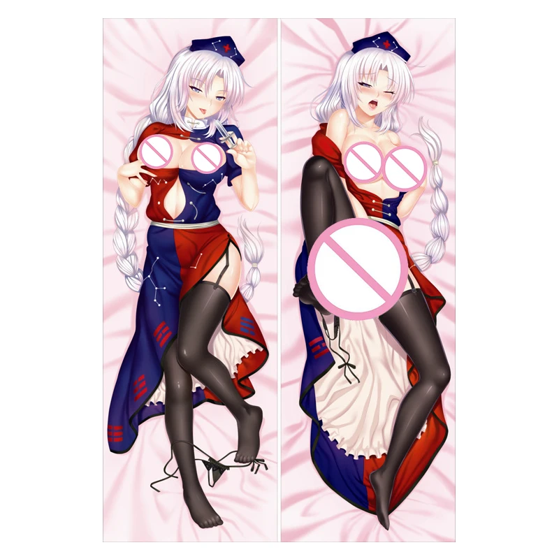 Touhou Project аниме Izayoi Сакуя длинные наволочка Miyako Йошика тела Keine Kamishirasawa Dakimakura