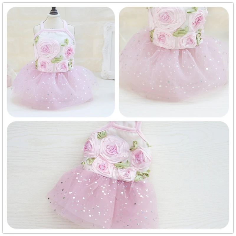 2018 Ограниченная серия прямые продажи платья-пачки для стильных собак стерео