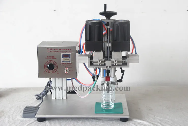 

Pneumatic Medical Capping Machine Cosmetic Capping Machine with Foot Pedal