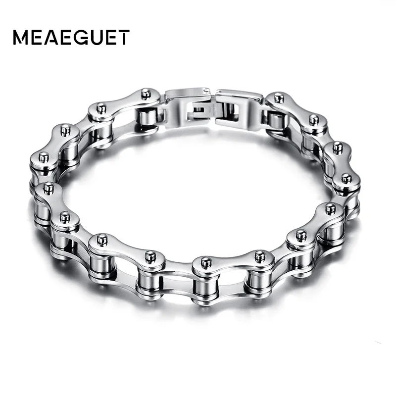 Мужской браслет Meaeguet из нержавеющей стали для велосипеда мотоцикла|bangle