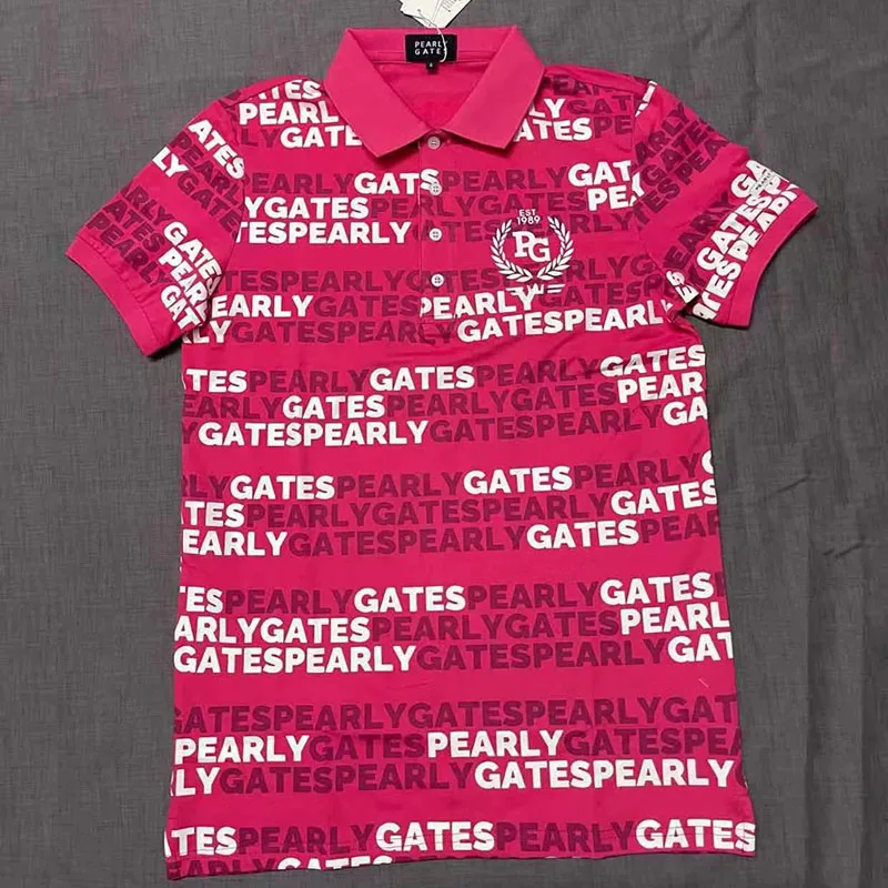 

Golf men's short-sleeved T-shirt 2021 quick dry sports casual jersey