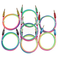 1m Audio Cable Gold Plated Plug 35mm Jack Aux Cables Male to Male for Car Headphone MP34 Phone Speaker Auxiliary Cord 2000pcs