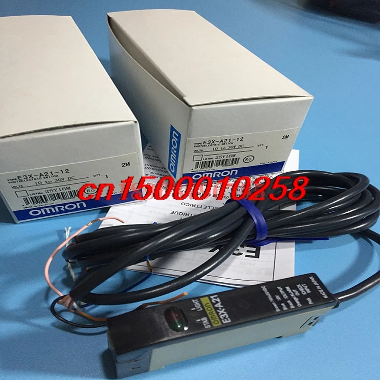 E3X-A21-12 Fiber amplifier sensor