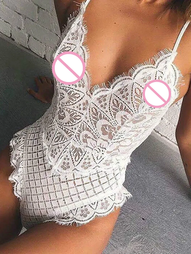

Woman Lingerie Set Nightwear Lingerie Corset Lace Bodysuit Sexy Lingerie Exotic Sling Bodysuit