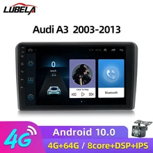 9 inch 2Din Android 10 Car Radio Bluetooth Multimedia Video Player Car Stereo GPS Navigation For Audi A3 8P 2003-2013 S3 RS3 DSP