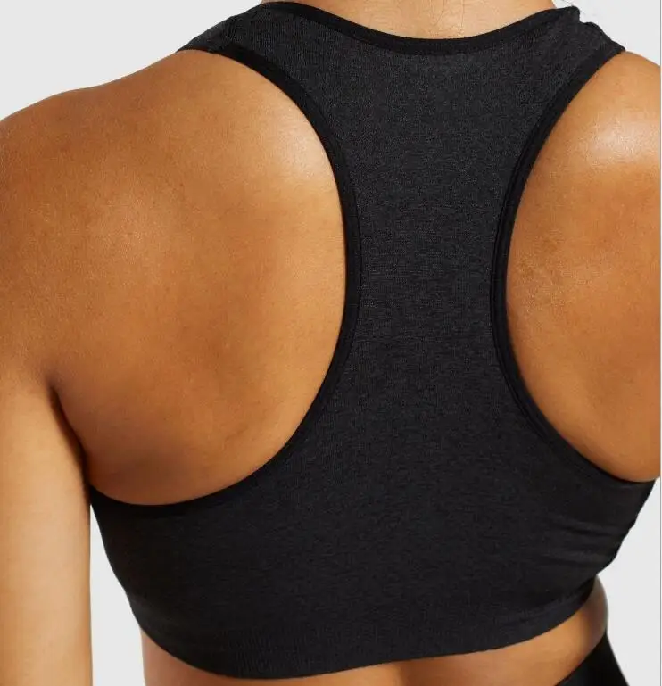 

Jacquard seamless fitness bra with cup and I-shaped back gym Fitness Yoga Bra material