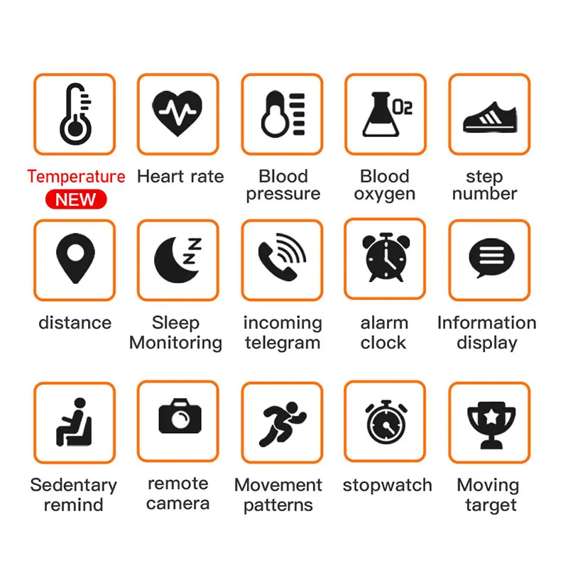 Цифровые часы с температурой мужские и женские спортивные электронные