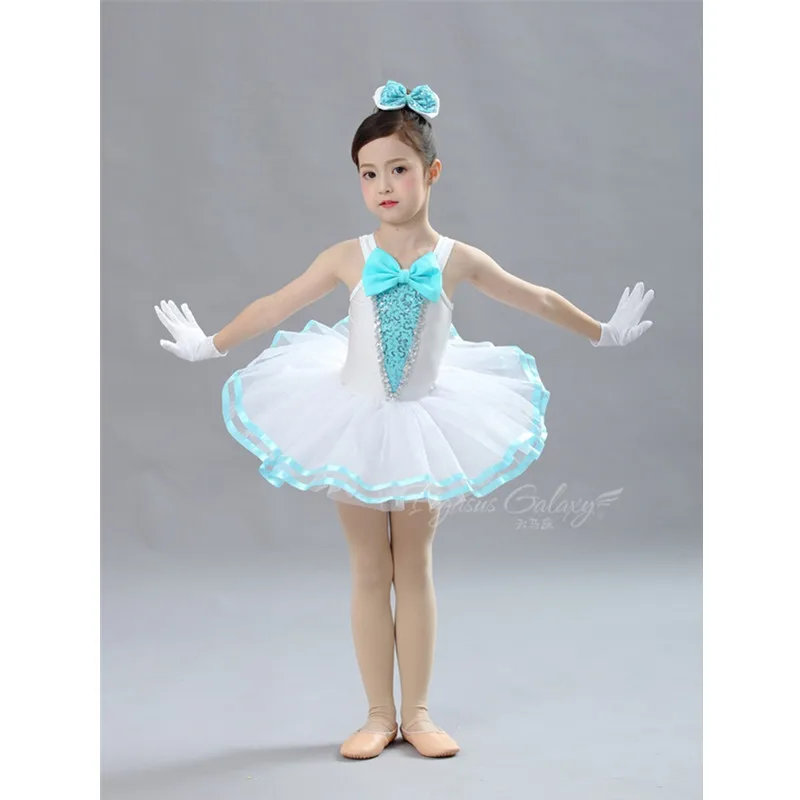 Танцевальное платье для девочек H2684 детское милое пачка с лебедем и озером