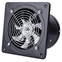 50w 220v exhaust fan 7 inch exhaust pipe wall mount low noise family bathroom kitchen vent ventilation extractor