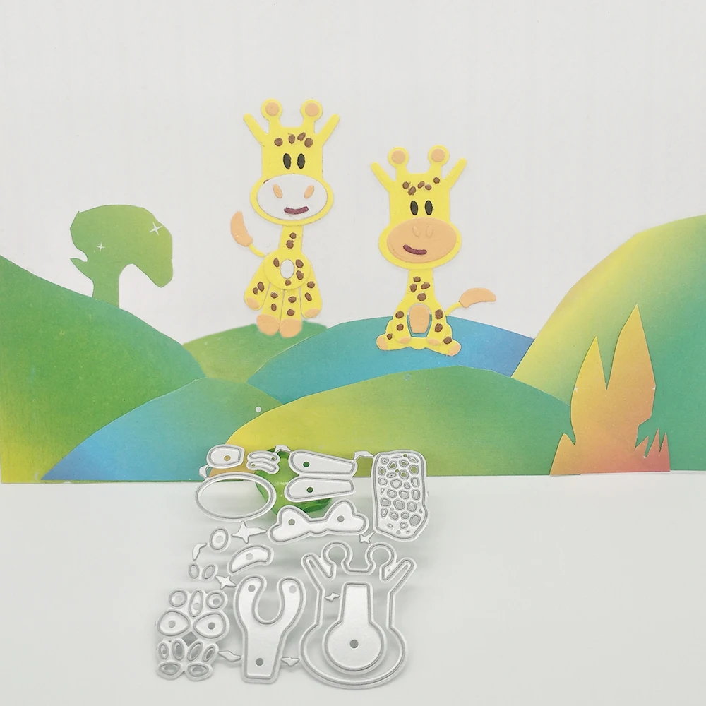 

Giraffe, deer crafts metal cutting dies, decoration, cardstock, craft, new design
