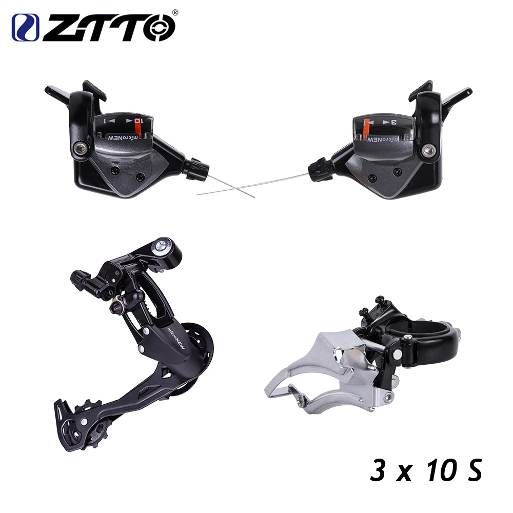 Велосипедный переключатель передач ZTTO MTB 3X10 30 скоростей передний и задний