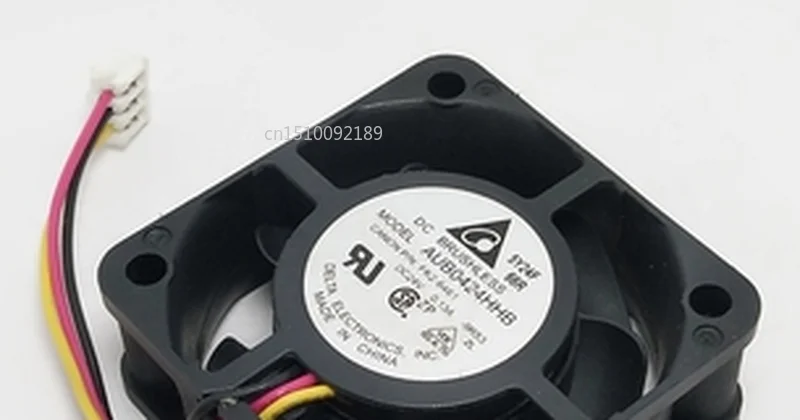 

For AUB0424HHB 4015 40*40*15MM 4CM DC 24V 0.13A 3-line With Alarm Cooling Fan