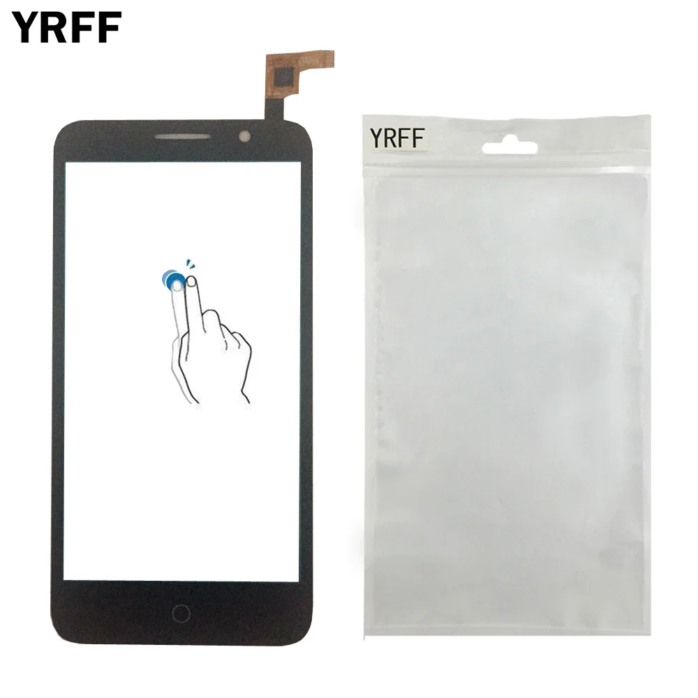 

5.0'' Touch Screen Panel For Alcatel One Touch Pop 3 OT5065 5065 Touch Screen Digitizer Front Glass Sensor Tools Protector Film