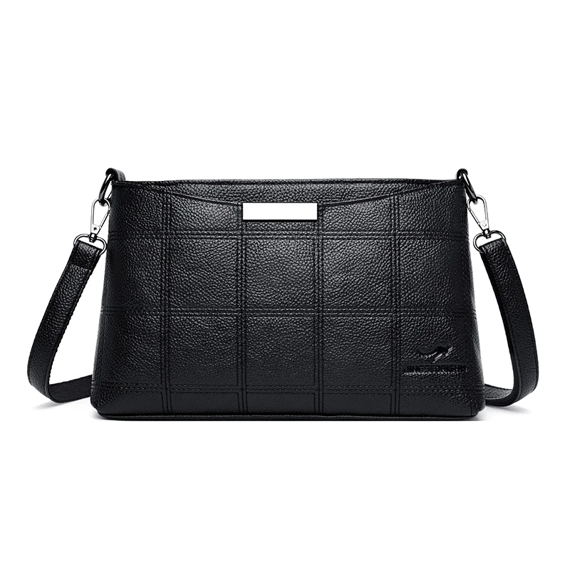 

Luxury Women Messenger Bags Designer Woman Shoulder Bag PU Leather Crossbody Bags Tote Sac A Main Femme