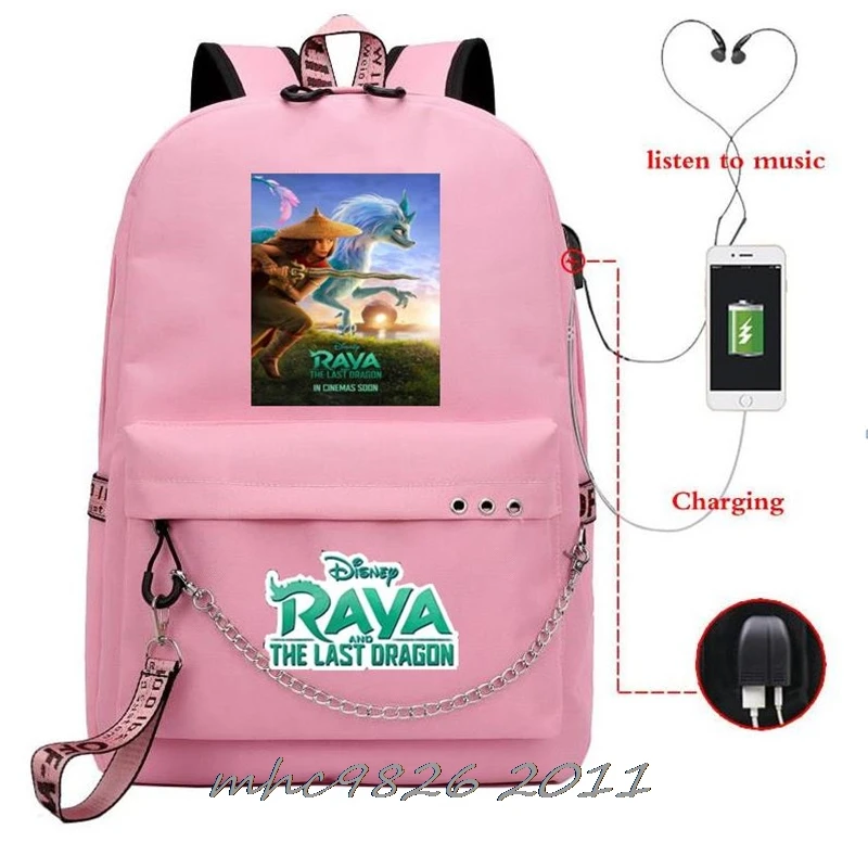 Ранцевый рюкзак Raya с USB-зарядкой для мужчин и женщин мальчиков девочек детский