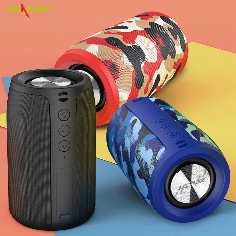 Bluetooth Колонка ZEALOT S32 портативная с fm радио и поддержкой TF карты| |