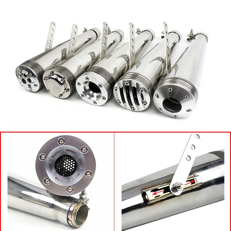 

Мотоциклетная выхлопная система в стиле ретро глушитель дБ убийца для Moto g100 Ktm Duke 125 390 S1000rr Yamaha Tenere 700 аксессуары