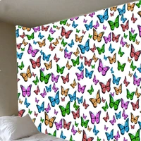 3d print colorful butterfly pattern tapestry wall decor art home room decor room decoration dropship