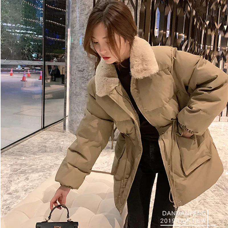 Woman Jacket Winter Parkas Women Mujer Chaqueta Femme  Winter Coat Medium Jackets Thick Parkas Plus Size Thick Warm Zipper