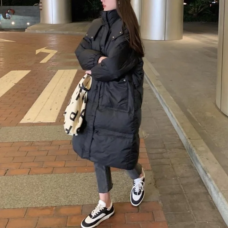 Женская хлопковая подкладка осень-зима 2021 Корейская свободная универсальная с