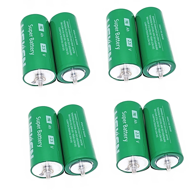 6 шт./лот новый оригинальный 2 5 в 16 Ач литий титанатный аккумулятор 16000 мАч LTO