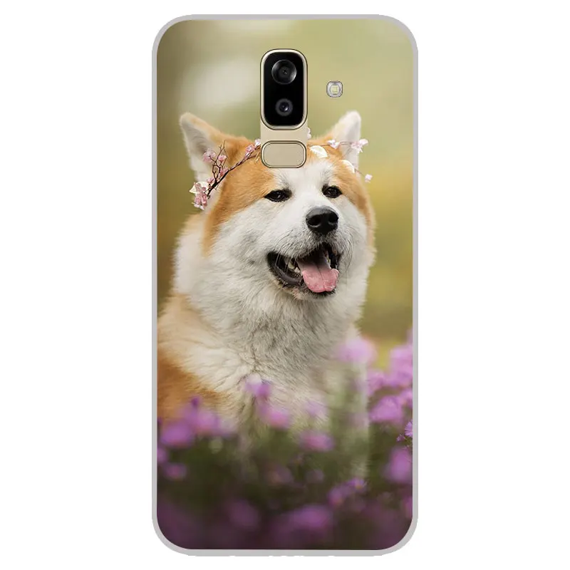 Смешная собака косплей Shiba Лисья Секретная служба (inu матовый Силиконовый чехол