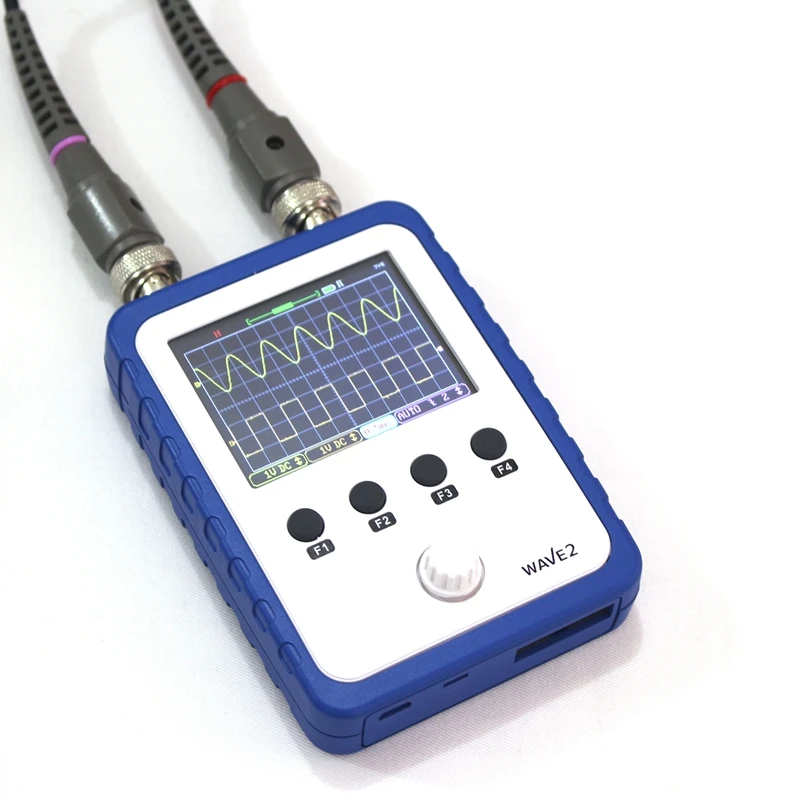 HOT-WAVE2 2.4 Inch Handheld Pocket-Size Digital Oscilloscope Touch-Screen Dual Channel Storage Kit | Инструменты