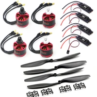 30a brushless esc with 3 5mm connector 2212 920kv cw ccw brushless motor 1045 propeller for f450 f550 s550 f550 multicopter
