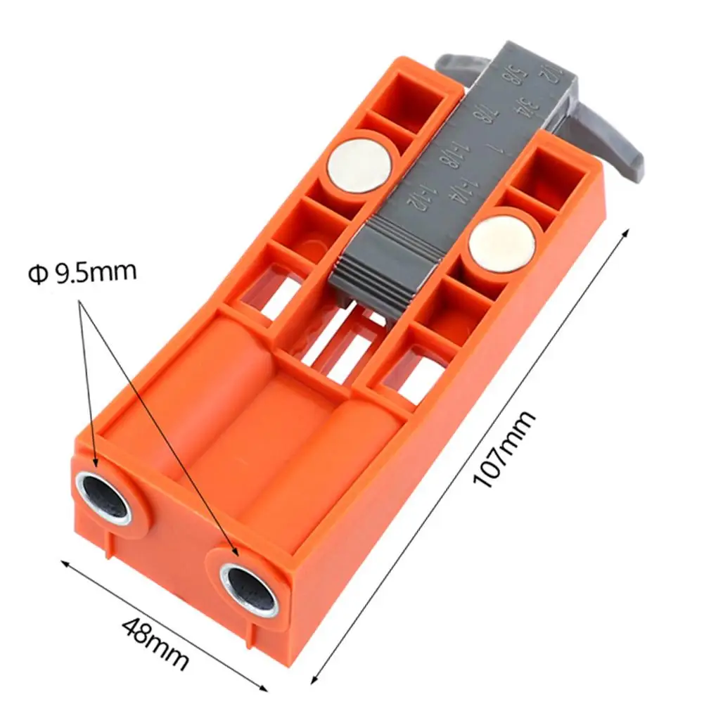 

Hot Sale Pocket Hole Jig Set Multi-function Drill Guide Hole Handheld Pocket Jig Drill Hole Puncher Locator Woodworking Tool