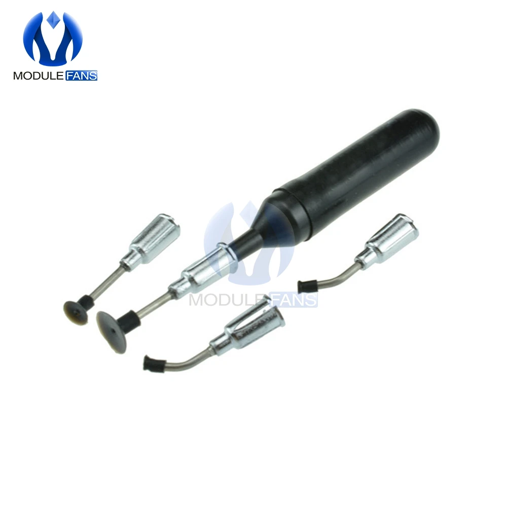 SMD IC вакуумной присоски Pen Палочки er ручной инструмент 4 всасывания Заголовки для