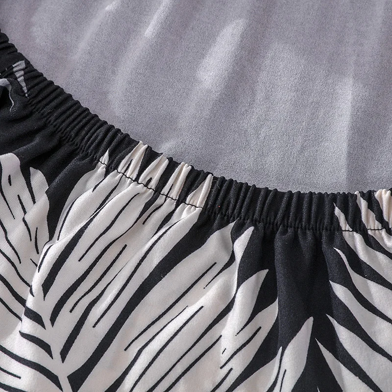 Чехлы на стулья из спандекса с рисунком стрейч съемные моющиеся чехлы для