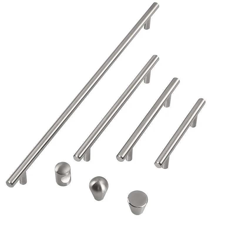 100-1000 мм 304 Нержавеющая сталь ручки для кухонного шкафа ящика ванной комнаты