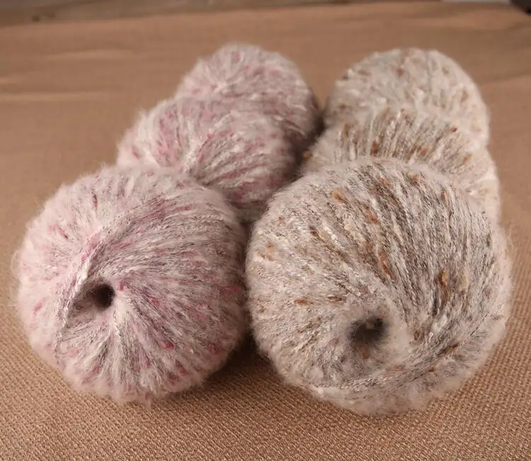 2 шара * 250 г Ангорская козья пряжа осенне зимняя толстая для вязания супер мягкая