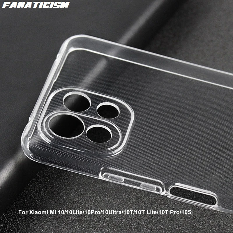 

500pcs Luxury 1mm Clear Silicone Cases For Xiaomi MI 10 10T Lite Pro Ultra 10S 10Lite 10Pro 10Ultra Soft TPU Phone Shell