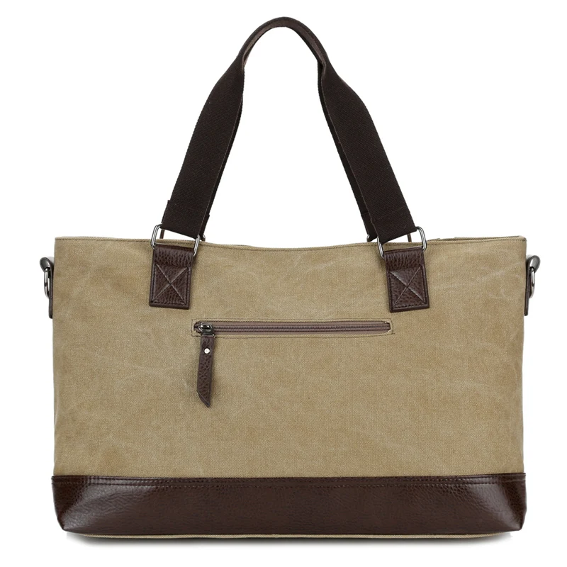 

Сумка кросс-боди Мужская холщовая с ручками, модный саквояж на плечо, качественный чемоданчик, мессенджер для путешествий