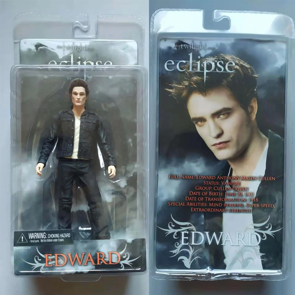 NECA классический фильм Сумерки Сага Затмение вампир Эдвард 7 дюймов экшн фигурка