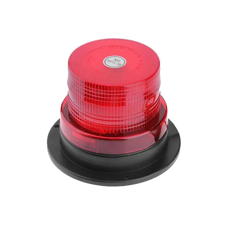 VODOOL Universal Magnetic Adsorption 12/24V Car LED Strobe Warning Light Vehicle Police Emergency Flashing Lighting Beacon Lamp |