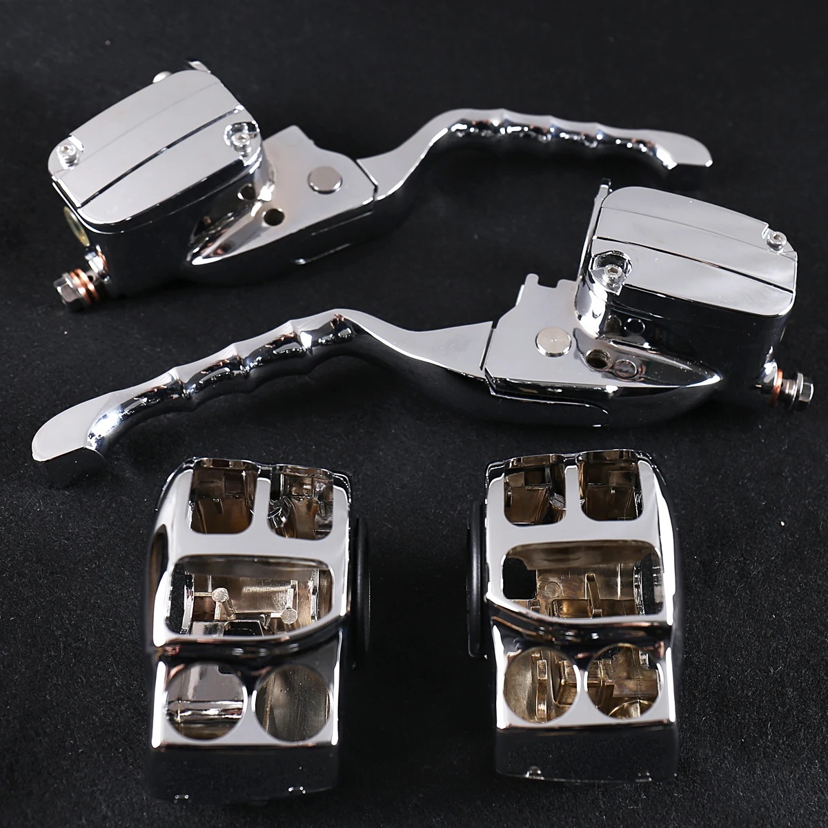 Хромированный Руль управления комплект с тормозной гидравлической муфтой и