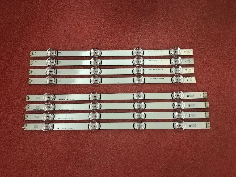 Комплект) 8 шт. светодиодный полосы для LG 42LF580V 42LB570V 42LB 42LB650V innotek DRT 3,0 42 A B 6916L-1956E 1957E 6916L-1709A 1710A