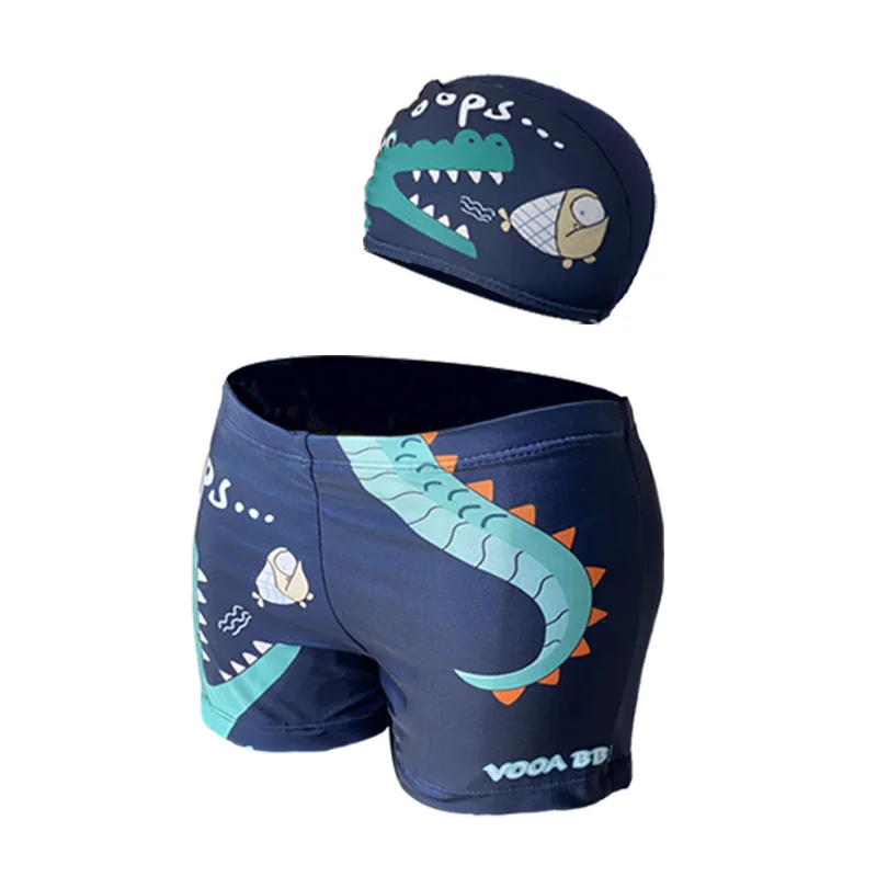 Плавки для мальчиков купальник с акулой 2021 детский пляжная одежда купальный